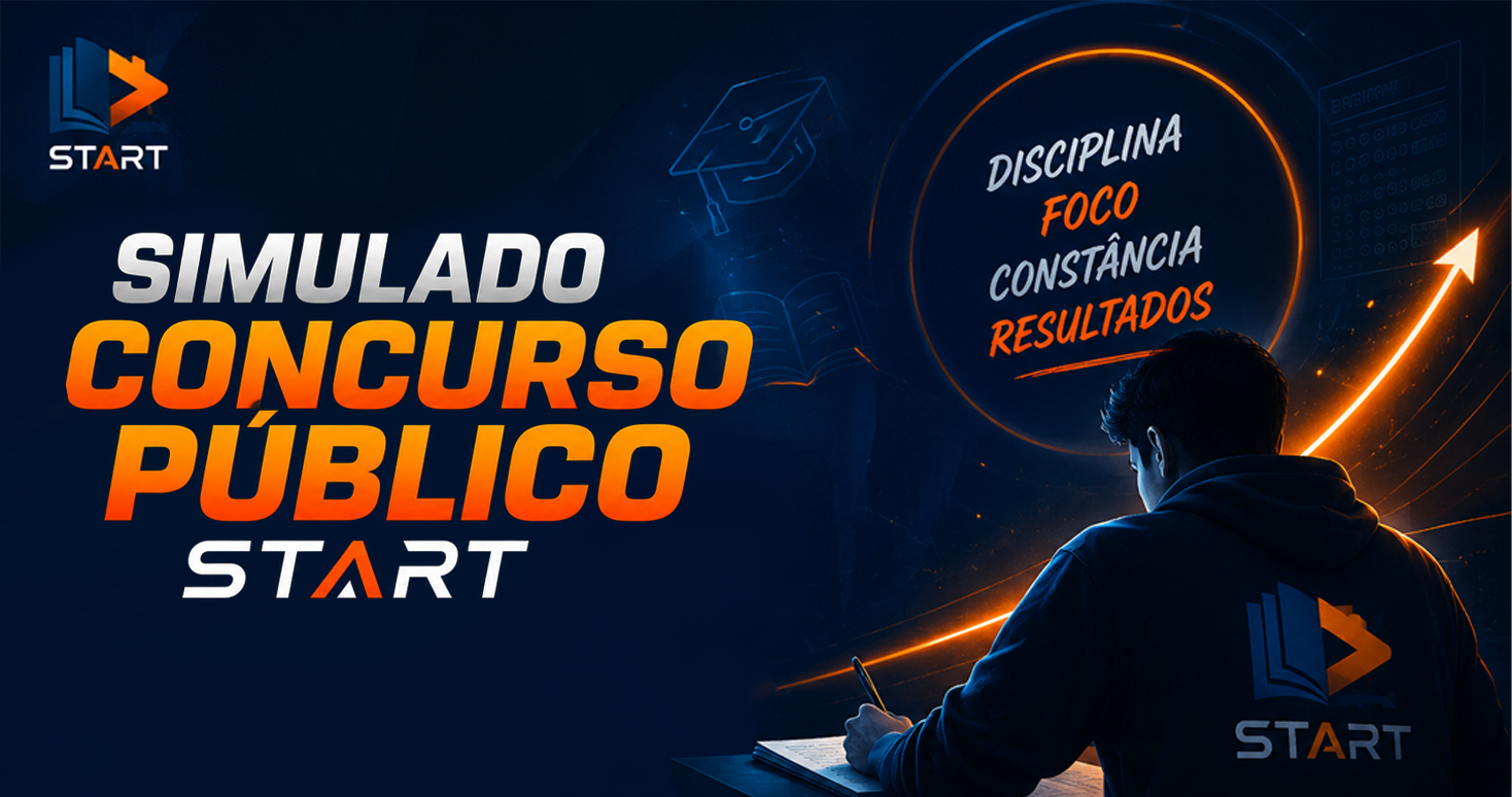 Capa de START - Concursos Simulados — Inteligentes